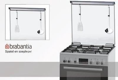 Bosch fornuis accessoire set van 2 haken + 1 greep voor EasyStore 17 cm