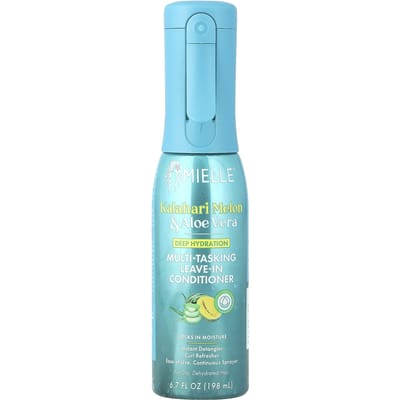 Diep hydraterende multifunctionele leave-in conditioner voor droog, zeer droog haar, Kalahari Meloen & Aloë Vera, 198 ml (6.7 fl oz) white