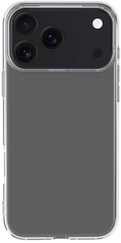 Bigben Connected, Hoesje geschikt voor Apple iPhone 17 Pro Max - Set Flexibel & Anti-Shock met Tempered Glass, Transparant