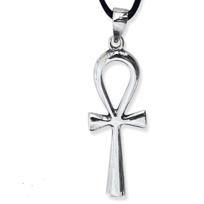 Zilveren ankh hanger (K5450)