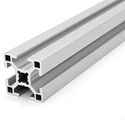 Aluminium Profiel 30x30 - Montageprofiel Aluminium - Constructie Bouwen - B-Type Groef 8 - 1300 mm - Zilver