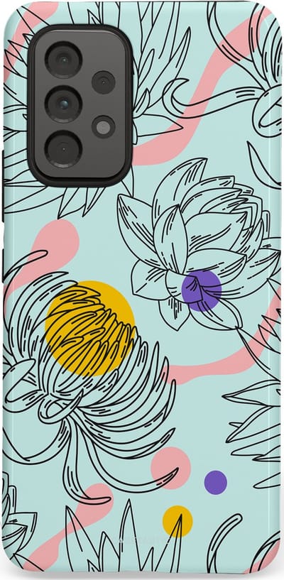 Casetastic Hoesje Geschikt voor Samsung A53 - Stijlvolle Beschermende Duo-layer Case - Wildschets