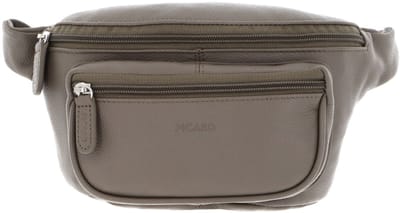 PICARD Leren gordeltas schoudertas Luis Belt Bag Gravel Taupe