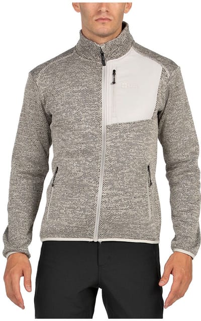 +8000 Rayi Fleece Met Volledige Rits Grijs S Man