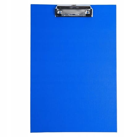 Nieuw A5 Klembord Blauw PVC - Stevig & Praktisch
