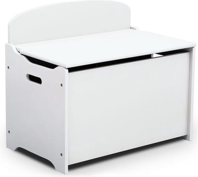 Delta Children TB83460GN-130 Houten Opbergkist met Rugleuning Wit