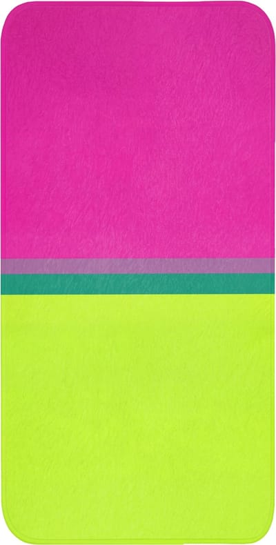 WC mat 60x120 cm - Antislip - Strepen - Modern - Kleurrijk - Toiletmat - Vloermat - Douchemat - Toilet tapijt - Toiletmatten