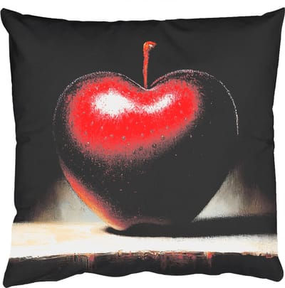 Sierkussens - Kussentjes Woonkamer - 50x50 cm - Apple - Hart - Rood