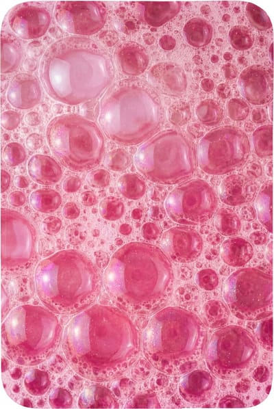 Badmat 60x90 cm - Antislip - Roze - Schuim - Bubbels - Badmatten voor badkamer - Badkamermat - Douchemat - Badkamer mat