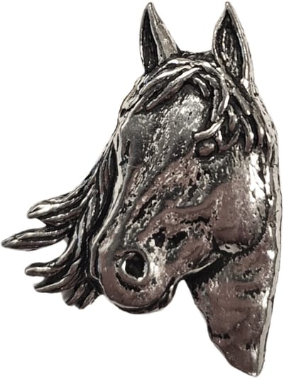 Speldje Paardenhoofd Paard Paardrijden Paardenmeisje Paarden Speld Manen Sierspeld Horse Pinn Pin