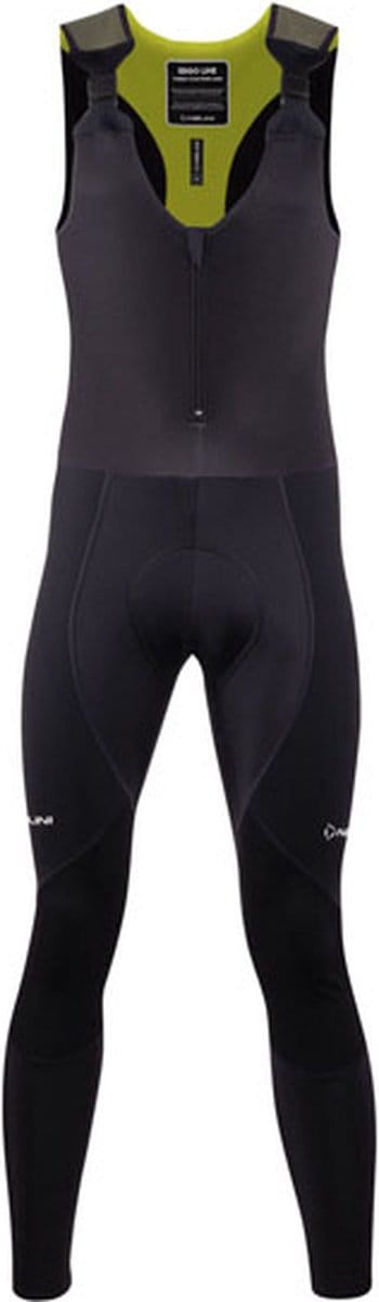 Nalini - Heren - Fietsbroek lang met Bretels - Winter Fietsbroek met Zeem - Thermo Wielrenbroek - Zwart - NEW ERGO XWARM BIB TIGHT - M