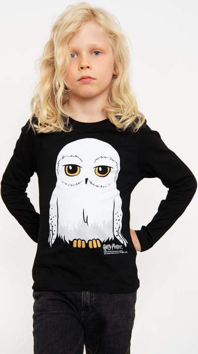 Logoshirt Langarmshirt Harry Potter - Hedwig