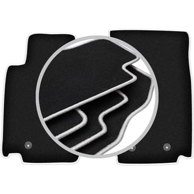CARLUX-SILVER automatten voor: Nissan 370Z coupé, roadster (2009-2020)