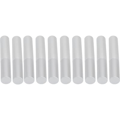 10 stuks Lege Mascara Tube met Wimperborsteltje 10ML Navulbare Wimpercrème Container Fles Zilver gray