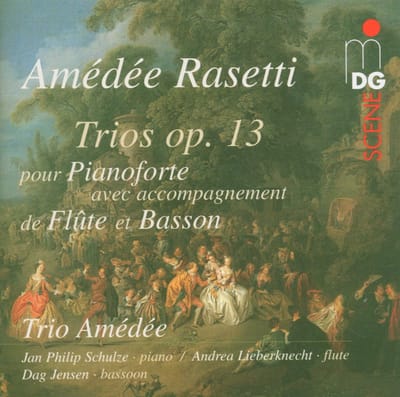 Trio Amédée - Rasseti: Trois Trios Op.13 (CD)