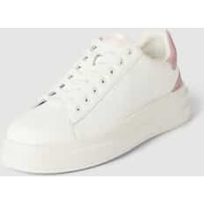 Sneakers met contrastgarnering, model 'ELBINA'