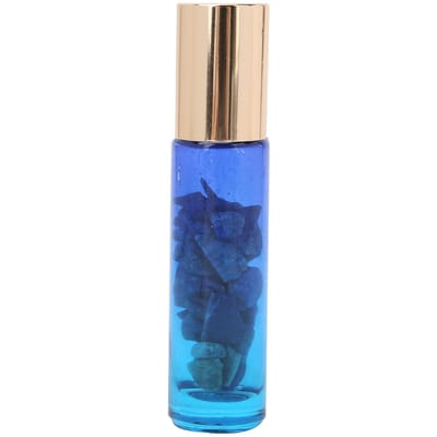 Flacon Roll-on en Verre Capacité 10ml Flacon Roll-on pour Huiles Essentielles Récipient de Stockage Flacon Bleu Clair blue
