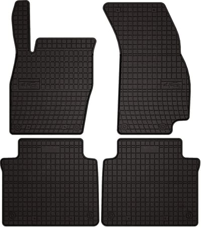 Wielganizator SolidPRO Serie - Rubberen Automatten - Audi A8 D5 4N Sedan - Zwart - Op Maat Gemaakt
