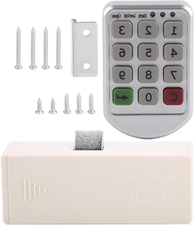 Elektronisch Kastslot - Digitaal Deurslot Wachtwoord Slot - Kasten Beveiligen - Tijdelijk Wachtwoord Instelbaar