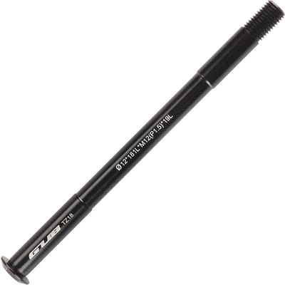 12mm vtt vélo à travers l'arbre d'essieu moyeu arrière brochettes axe de roue de vélo arbre de moyeu TZ18 black