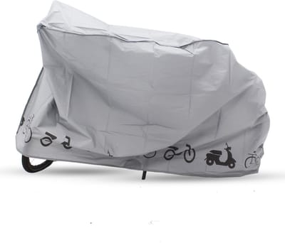 Muntel® Fietshoes - Scooterhoes - Motorhoes - Waterdicht - Grijs - 210 x110 x80 CM