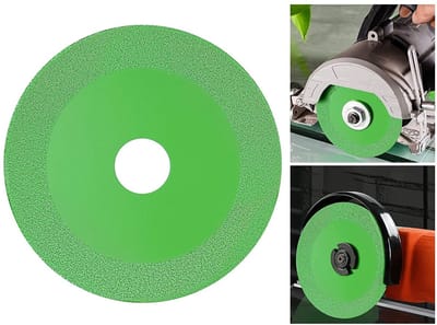 Diamant slijpschijf voor glas en tegels, 125 mm, ideaal voor porselein, graniet en jade