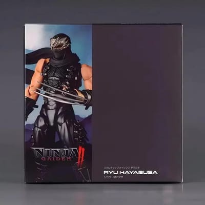 Hete Nieuwe Op Voorraad Top Verkoper Ryu Hayabusa Ninja Gaiden Actiemodel | Amazing Yamaguchi Beweegbare Gewrichten Op Voorraad Ideaal Cadeau With box black