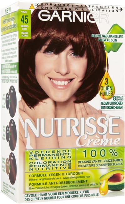 Garnier Nutrisse Ultra Crème 4.5 Mahoniebruin - Intens voedende permanente haarkleuring