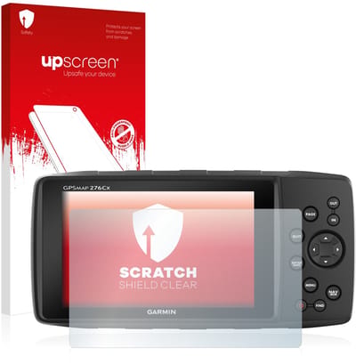 upscreen - Screenprotector voor Garmin 276Cx - Folie Beschermfolie transparant