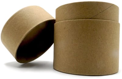 Kartonnen kokers in bruin kraftpapier - voedselveilig en BPA-vrij - 5 stuks