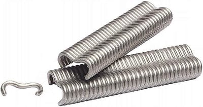 Nietjes - Klemmen Heftips - Bevestigen Materialen - U-vormig - 1000 stuks - Zilverkleurig