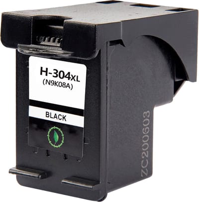Inktcartridge Geschikt voor HP 304XL Zwart (N9K07AE / N9K08AE) voor HP DeskJet 2620, 2630, 2632, 3720, 3762, Envy 5010, 5020, 5031