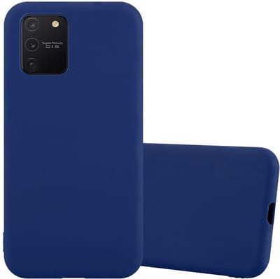 Cadorabo Hoesje geschikt voor Samsung Galaxy A91 / S10 LITE / M80s in CANDY DONKER BLAUW - Beschermhoes gemaakt van flexibel TPU silicone Case Cover