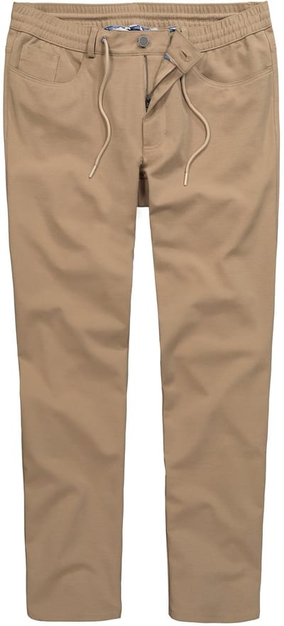 Boston Park - Heren - Jeans Buikfit FLEXLASTIC® Regular Fit 5-pocket - Donker zandkleurig - Maat 4XL