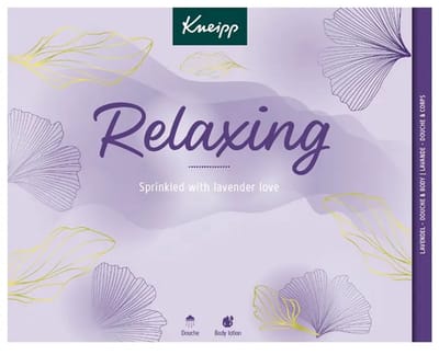 4x Kneipp Luxe geschenk set Relaxing (2 x 200 ml + 1 x 75 ml)