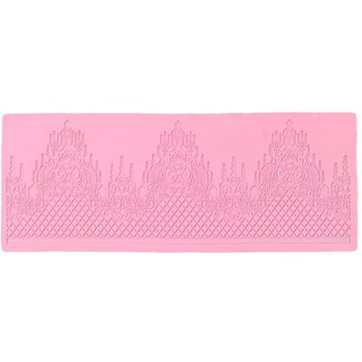 Kasteel Siliconen Taart Kant Mat Siliconen Kant Vorm Fondant Taart Decoratie Decoratie Kant Vorm