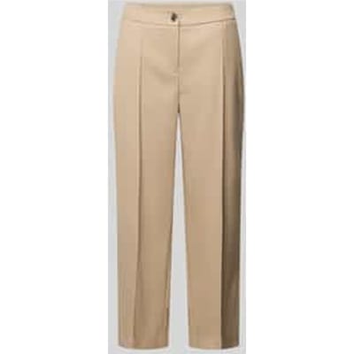 Stoffen broek met vouw model 'Melane'