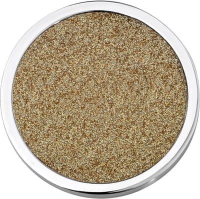 Quiges - Munthouder Munt 33mm RVS Glitters Goudkleurig - EPR078