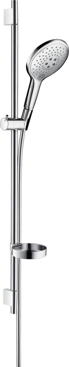 hansgrohe Raindance Select S 150 / Unica'S Puro Glijstangset - 90 cm - Chroom - 3 straalsoorten - diameter handdouche 150 mm