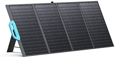 Opvouwbaar zonnepaneel 120 W voor draagbare zonnestroomgeneratoren - Ideaal voor tuin, balkon en reizen