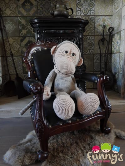Haakpakket XXL Funny Monkey basic Grandma