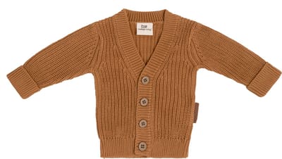 Baby's Only Vestje Soul - Caramel - 62 - 100% ecologisch katoen - GOTS