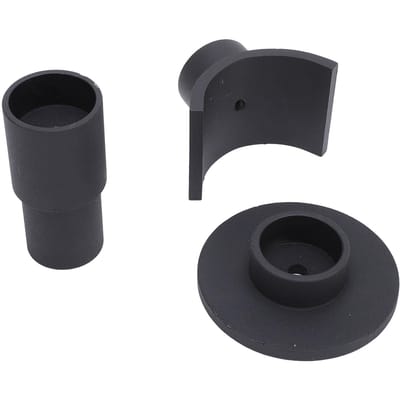 Cric bouteille Coussinet de levage Structure robuste Adaptateur de selle pour cric bouteille Axe de levage 3 pouces Adaptateur de selle pour levage de 1,5 pouce gray