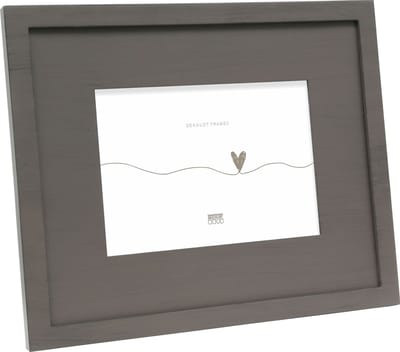 Deknudt Frames fotolijst S67KS9 P1 - taupe - passe-partout - 13x13 cm