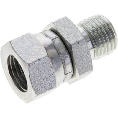 G 1/4'' F/M Verzinkt Stalen Neusstuk 350 Bar - Hydrauliek [2 Stuks]