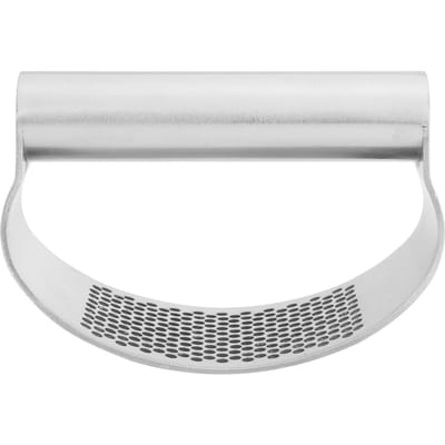 Knoflookpers Hakker Roestvrij Staal Handmatig Stamper Knijper Thuis Keukengerei white