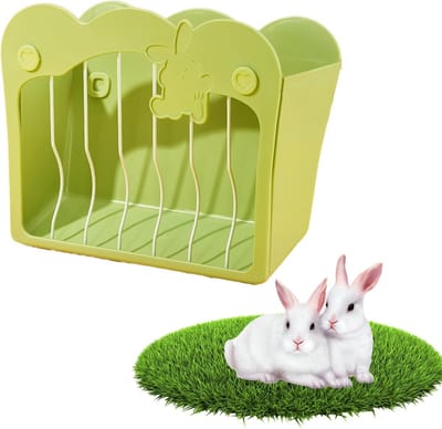 Lexium Hooiruif - Hooivoeren voor konijn of cavia - Hooidispenser knaagdier - Voerbak konijn - Voerruif