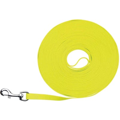 Trixie Easy Life Sleeplijn 17mm Neon&Geel - Hondenriem - 1500 cm