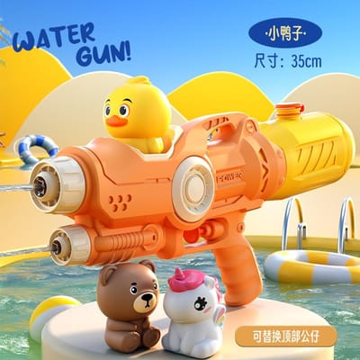 Nieuwe Eenhoorn Eenden Bruine Beer Waterpistool Speelgoed Spuitende Kinderen Hoge Druk Automatische Waterstraal Kinder Speelgoed Pistolen