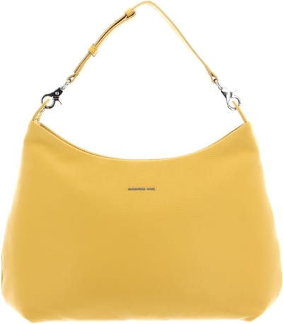 MANDARINA DUCK Leren Schoudertas Mellow Leather Shoulderbag Ochre Geel
